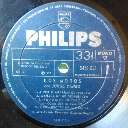 Los Moros Con Jorge Yañez - Los Moros con Jorge Yáñez