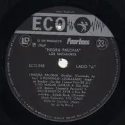 LP - Los Matadores - Negra Paloma - Pokora 6001. Original Mexican