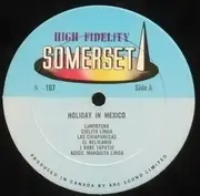 LP - Los Marimbas Caliente . Mariachis Del Oro . Orquestra Symphonetta Del Mexico - The Musical Romance Of A Holiday In Mexico