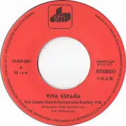 7inch Vinyl Single - Los Muchachos - Viva Espana