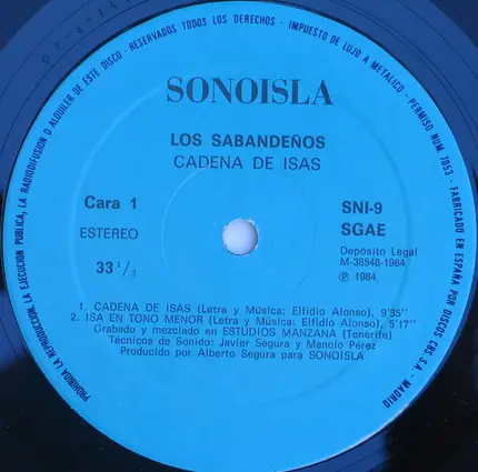 Los Sabandeños - Cadena De Isas