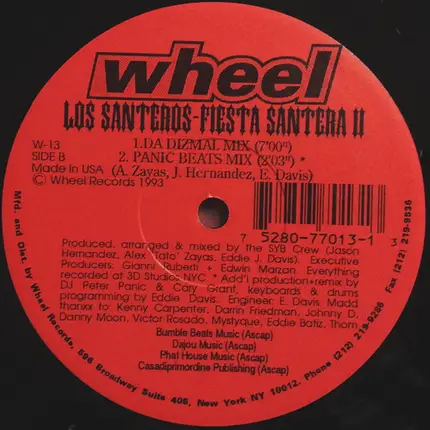 Los Santeros - Fiesta Santera II