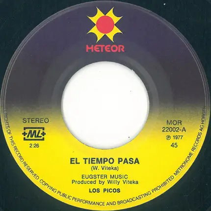 Los Picos - El Tiempo Pasa