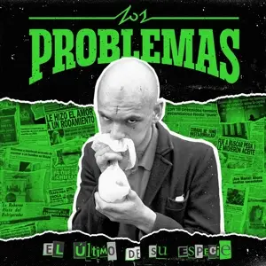 Los Problemas - EL Ultimo DE SU Especie (green-Black Marbled Vinyl