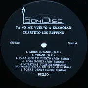 LP - Los Ruffino - Ya No Me Vuelvo A Enamorar