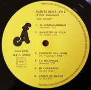 LP - Los Tokos - Flûte Indienne (Flauta India) - Volume 2