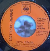 7inch Vinyl Single - Los Tres De Canarias - Viva España