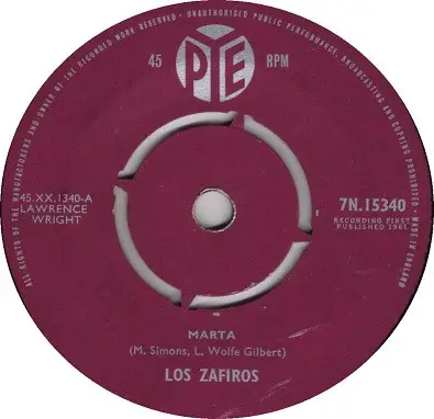 Los Zafiros - Marta