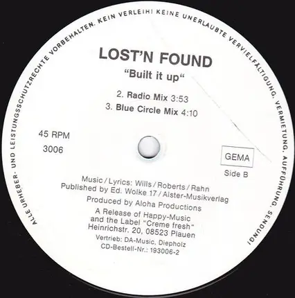 Lost 'n' Found - Built It Up