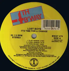 Lost Boys - It's Time For A Change