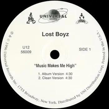 Lost Boyz - Music Makes Me High (Remix)