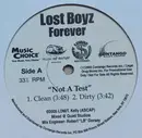 12inch Vinyl Single - Lost Boyz - Not A Test