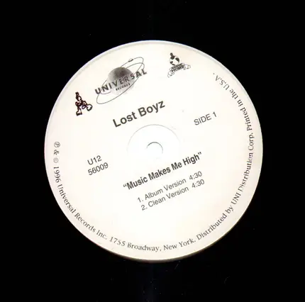 Lost Boyz - music makes me high