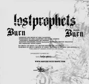 CD Single - Lostprophets - Burn Burn