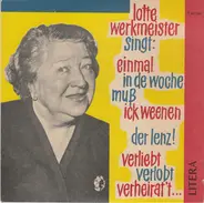 Lotte Werkmeister - Lotte Werkmeister Singt