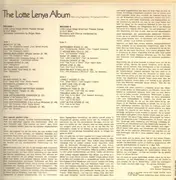 LP - Lotte Lenya - The Lotte Lenya Album