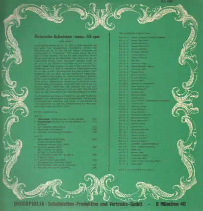 Lotte Schöne - Lotte Schöne I