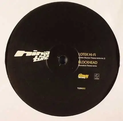 Lotek Hi-Fi / Blockhead - The Getaway - Black Monday