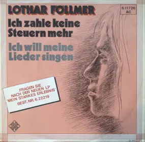 Lothar Föllmer - Ich Zahle Keine Steuern Mehr