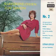 7inch Vinyl Single - Lothar Löffler Mit Rhythmusgruppe - Klavierspielereien Zum Tanzen Nr. 2 - EP