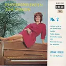 7inch Vinyl Single - Lothar Löffler Mit Rhythmusgruppe - Klavierspielereien Zum Tanzen Nr. 2 - EP