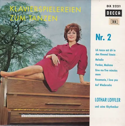 Lothar Löffler Mit Rhythmusgruppe - Klavierspielereien Zum Tanzen Nr. 2