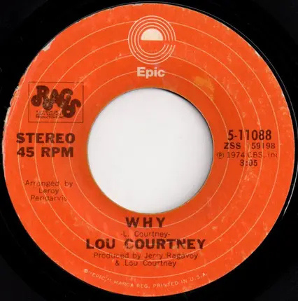 Lou Courtney - I Don't Need Nobody Else