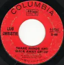 7inch Vinyl Single - Lou Christie - Shake Hands & Walk Away Cryin' / Escape