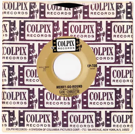 Lou Christie - Guitars And Bongos / Merry-Go-Round