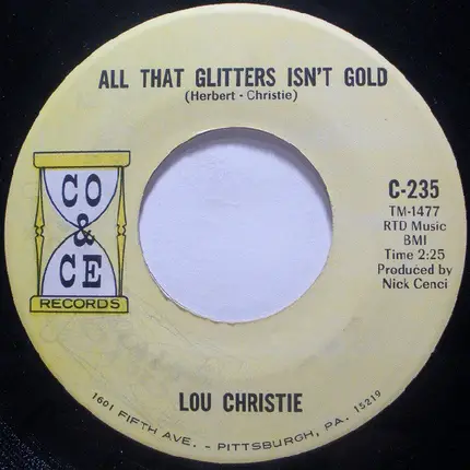 Lou Christie - Outside The Gates Of Heaven