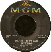 7inch Vinyl Single - Lou Christie - Rhapsody In The Rain / Trapeze