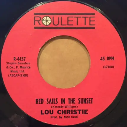Lou Christie - The Gypsy Cried