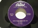 7inch Vinyl Single - Lou Busch & His Orchestra - Ladies Please Remove Your Hats / Young Enough To Dream