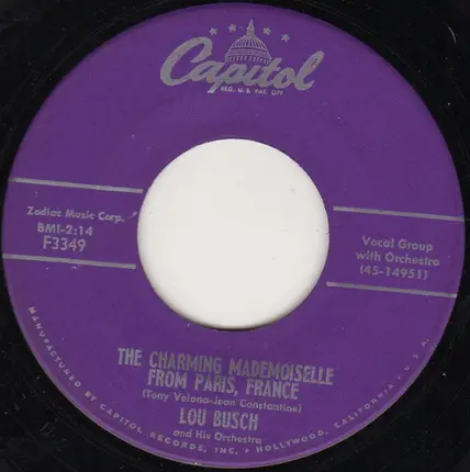 Lou Busch & His Orchestra - 11th Hour Melody