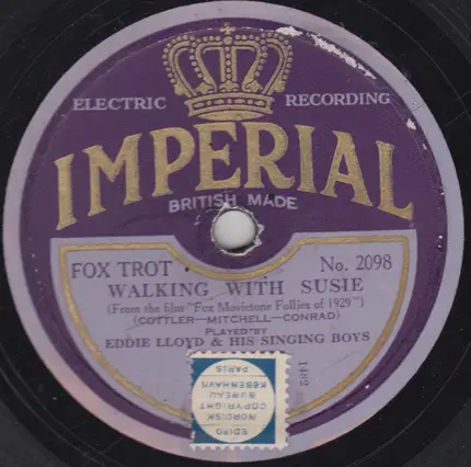 Lou Gold And His Orchestra / Eddie Lloyd & His Singing Boys - Breakaway / Walking With Susie