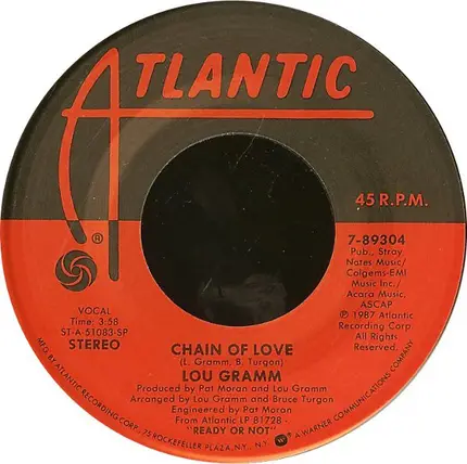 Lou Gramm - Midnight Blue