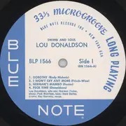 LP - Lou Donaldson Quintet - Swing And Soul - Mono