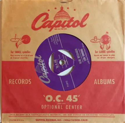 Lou Dinning - The Little White Cloud That Cried/ Blue December