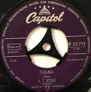 7inch Vinyl Single - Lou Josie - T-O-N-I