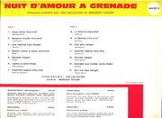 LP - Lou Lallalloo Et Maruchi Taylor - Nuit D'amour À Grenade