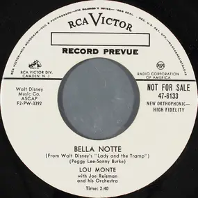 Lou Monte - Bella Notte / With You Beside Me