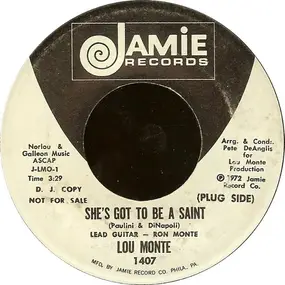 Lou Monte - She's Got To Be A Saint