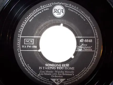 Lou Monte - Calypso Italiano / Someone Else Is Taking You Home
