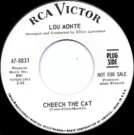 Lou Monte - Makin' Whoopee (Italian Style) / Cheech The Cat