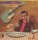 LP - Lou Monte - Sings Songs For Pizza Lovers - Mono