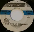 7inch Vinyl Single - Lou Monte - Who Stole My Provolone? / Hootenanny, Italian Style