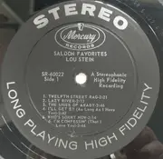 LP - Lou Stein - Saloon Favorites