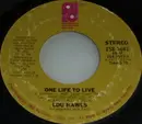 7inch Vinyl Single - Lou Rawls - One Life To Live / If I Coulda, Woulda, Shoulda