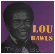 Lou Rawls - That's Soul