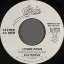 7inch Vinyl Single - Lou Rawls - Upside Down